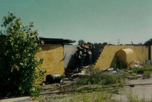 Pontiac Drive-In Theatre - 2Nd Fire 1993 From Greg Mcglone